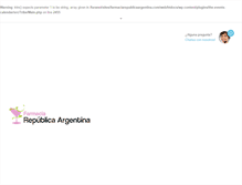 Tablet Screenshot of farmaciarepublicaargentina.com